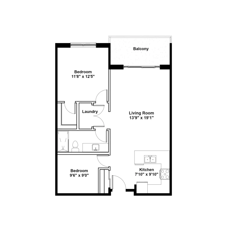 Harmony apartment floor plan